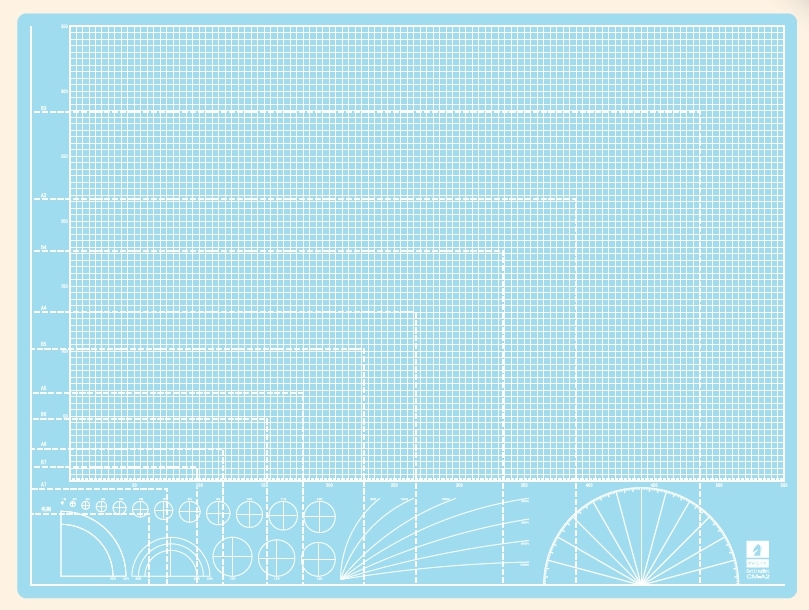 カッティングマット薄型|特注デスクマット、カッティングマット、デスクシート、OEM|株式会社ミワックス